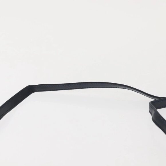 GUCCI Micro GG Supreme Shoulder Bag PVC Navy Gold 004 89 1041 Auth 144072 - Picture 9 of 15